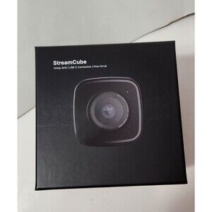Pixio StreamCube Webcam Professional 1440p Web Camera - Brand New (Sealed)